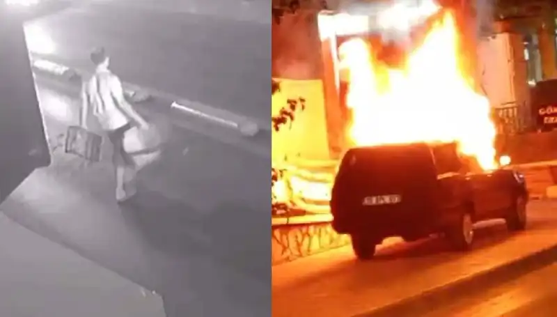 Eşinin Boşanma Talebine Tepki Olarak Aracını Yaktı: İnanılmaz Olay!