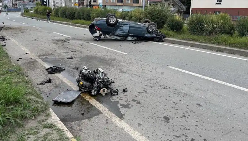 Artvin’deki Feci Kazada Biri Çocuk İki Kişi Hayatını Kaybetti