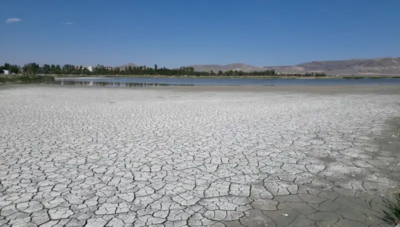 Ulaş Gölü'nde Korkutucu Durum: Yerler Çatladı, Alarm Zilleri Çaldı