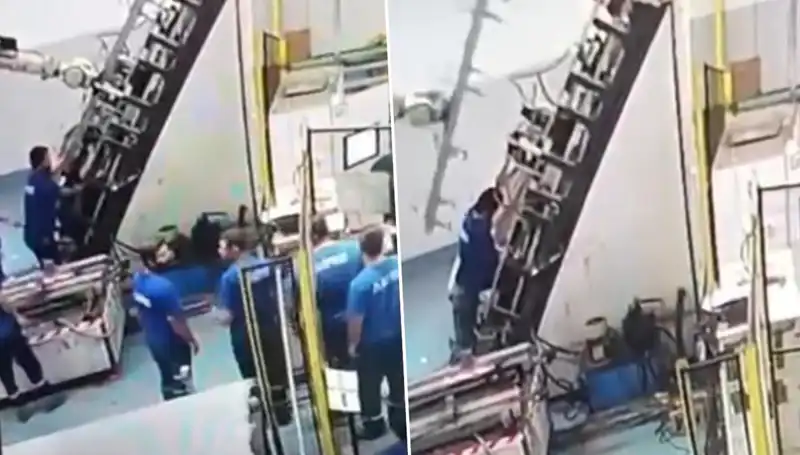 Fabrikada Şok Edici Kaza: Makine Çalışanın Sırtına Saplandı