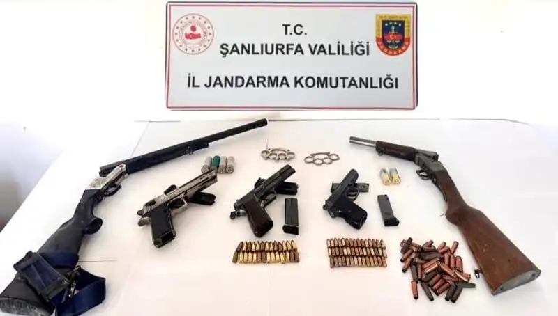 Rahat Bir Nefes: Şanlıurfa'da Ruhsatsız Silah Operasyonu ile Tutuklamalar Gerçekleşti