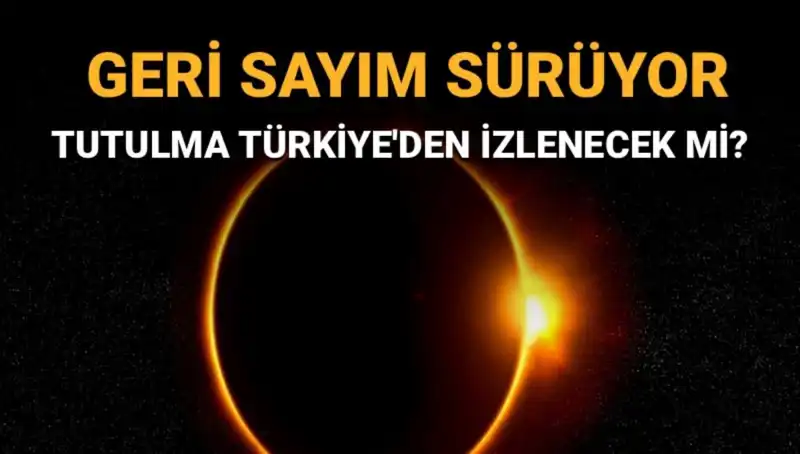 Eylül'deki Güneş Tutulması Türkiye'den İzlenebilecek Mi? İşte Ayrıntılar!