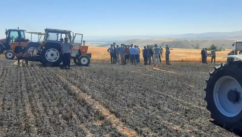 Yozgat'ta Alevler 100 Dönüm Ekili Alanda Yıkım Yaratırken Neler Oldu?