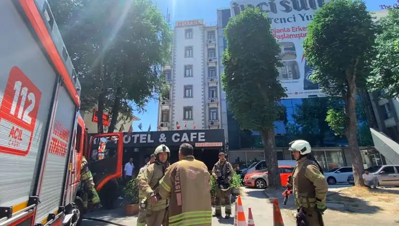 Fatih'te Otel Yemekhanesinde Yangın: Yangınla Mücadele ve Gelişmeler