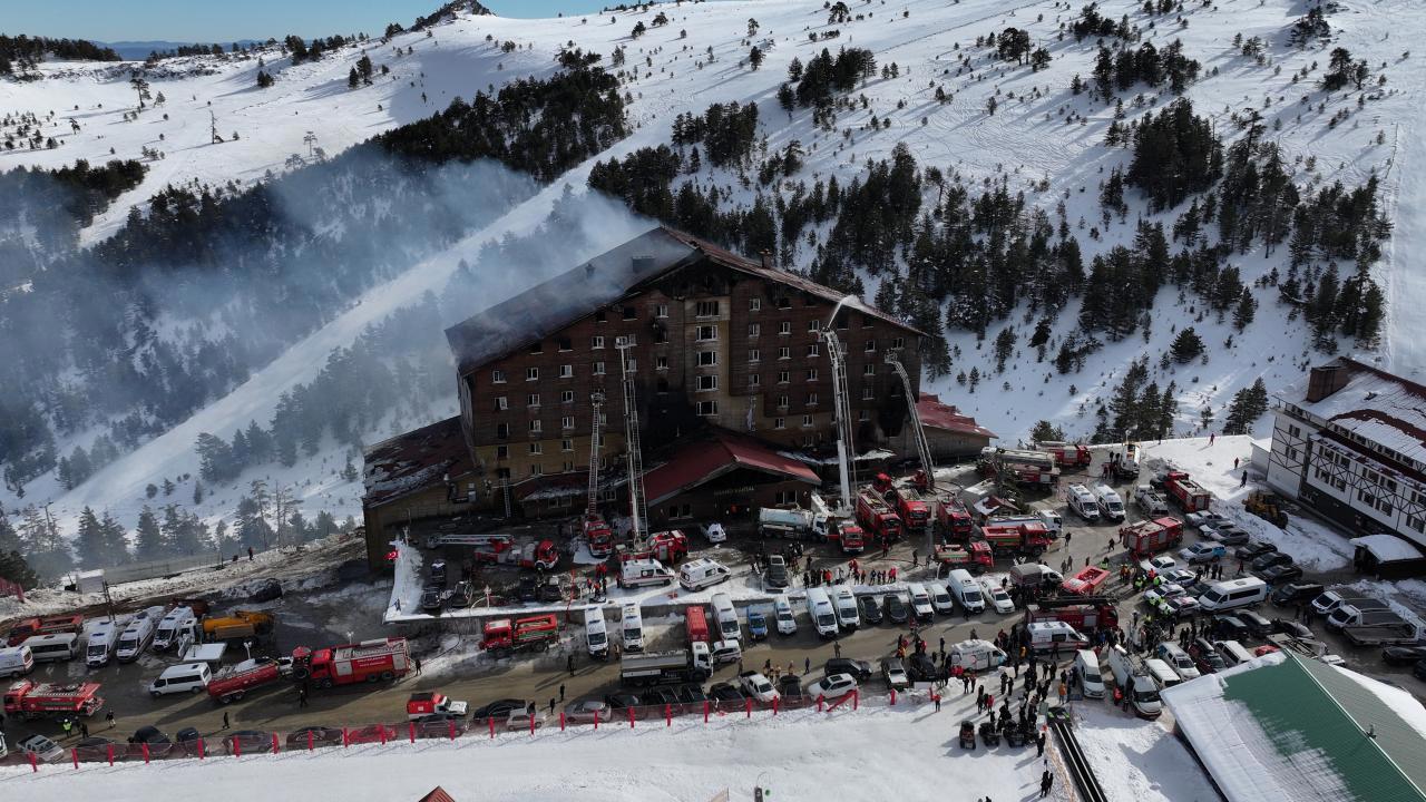 Kartalkaya Oteli'nde Çıkan Yangınla İlgili 6 Zanlı Daha Tutuklandı