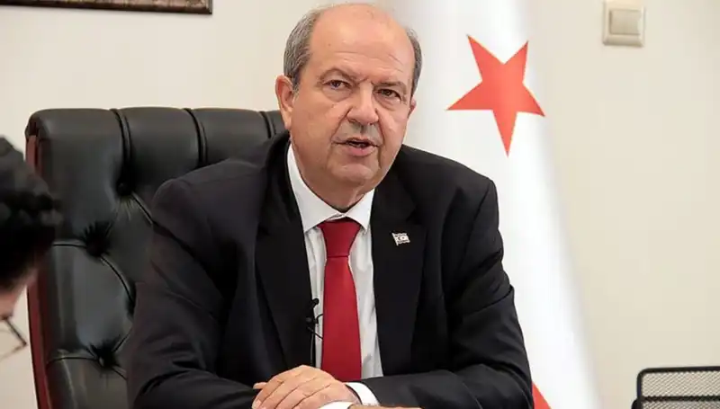 Kuzey Kıbrıs Cumhurbaşkanı Tatar'dan GKRY liderinin Paskalya Mesajına Sert Yanıt