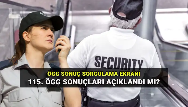 ÖGG Sonuçları Açıklandı! EGM 115. Dönem Sonuç Sorgulama Ekranı Burada