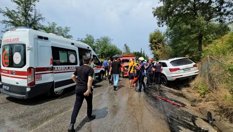 Sakarya'da Feci Kaza: Çocukların da Arasında Olduğu 5 Yaralı