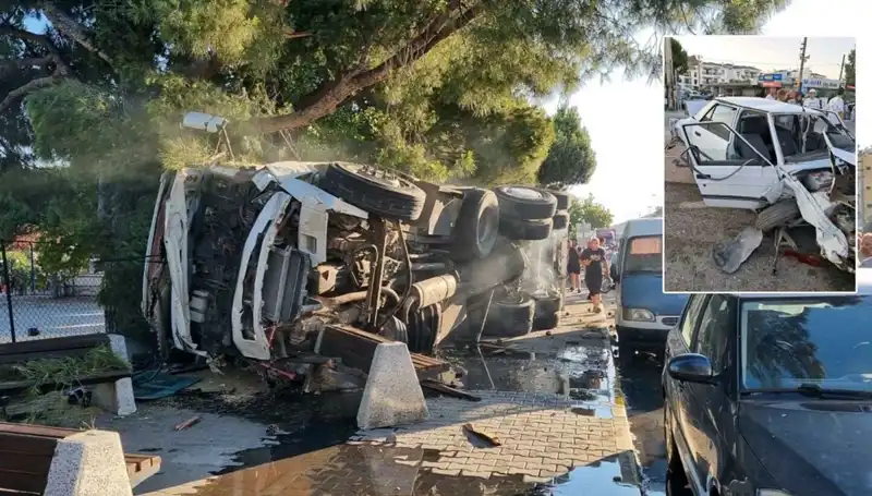 Freni Patlayan Kamyon, Trafikte Büyük Paniğe Neden Oldu!