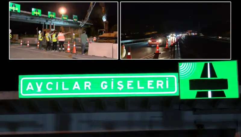 İstanbul'un Avcılar Gişelerinde Çift Yönlü Trafik Kapandı!