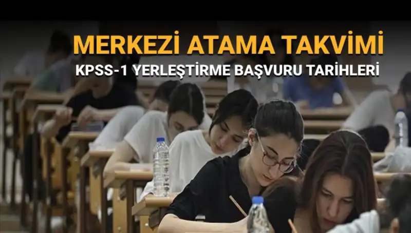 2025 KPSS-1 İle İlgili Kritik Tarihler ve Yerleştirme Süreci