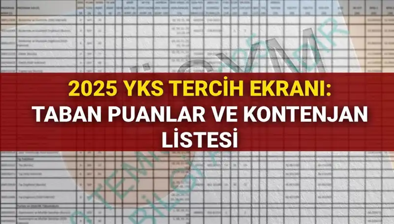 YKS Tercih Süreci Başladı: 2025 Yılı İçin Bilmeniz Gereken Her Şey